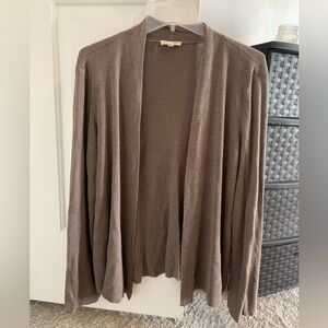 Eileen Fisher 100% Linen Open Cardigan